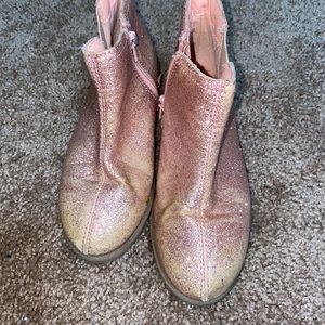 Girls glitter boots